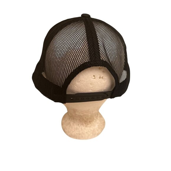 Texas Embroidered Mesh Back Snapback Hat Black Adjustable By Decky - Picture 3 of 5